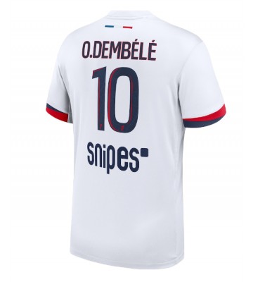 Paris Saint-Germain Ousmane Dembele #10 Udebanetrøje 2025-26 Kortærmet